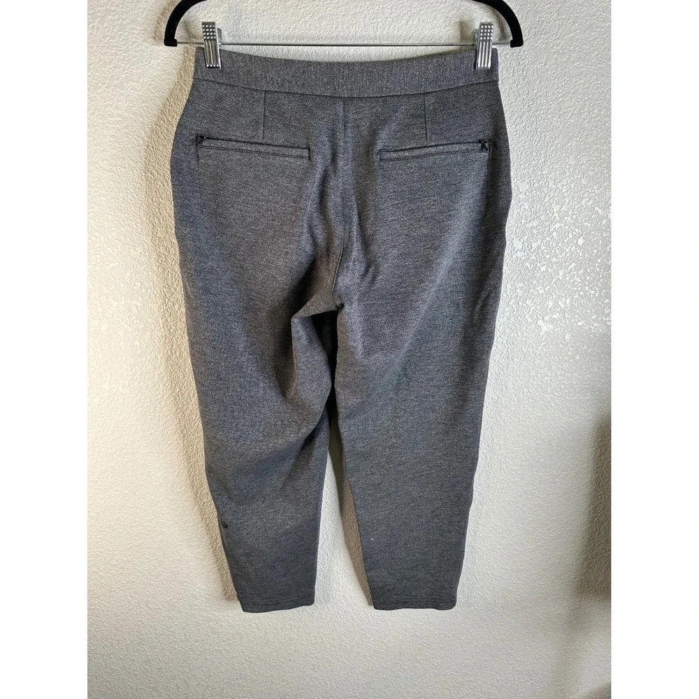 Lululemon Women's City Trek Trouser Pants‎ Grey Heathered Tencel Stretch Size 6